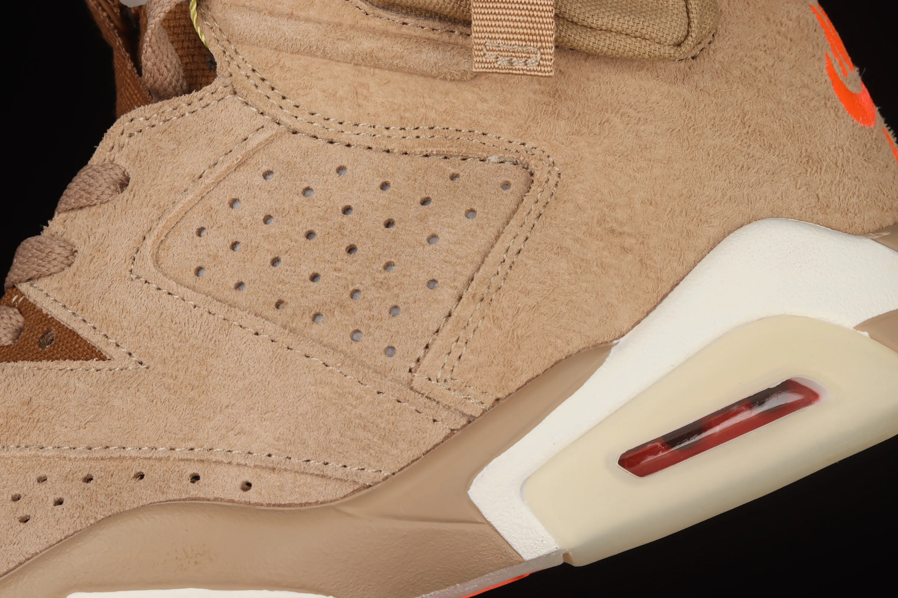 All categories Air Jordan Jordan series basketball shoes Air Jordan 6 G version Travis Scott x Air Jordan 6 "British Khaki" AJ6 Joe 6 Khaki DH0690-200